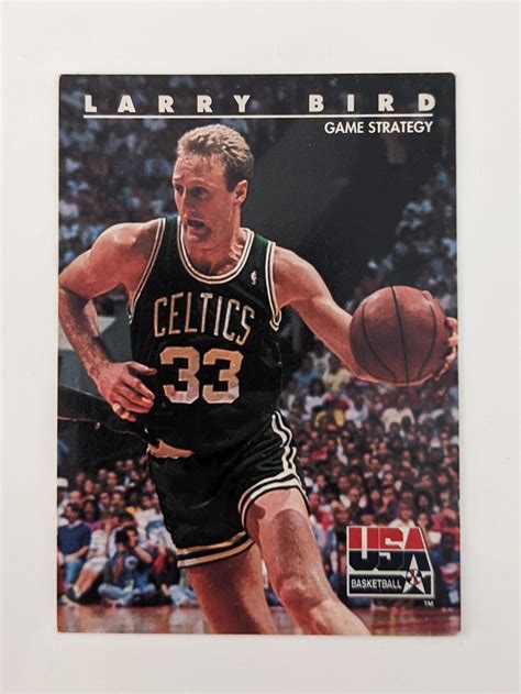 What if it wouldve been a Dominique Wilkins card or a John Stockton card or a Larry Bird card or, heaven forbid, a David Robinson card If one of them had bent a David Robinson card. . Larry bird skybox card